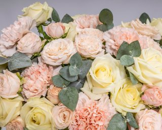 Букет в шляпной коробке Сказочный сон  small - 4