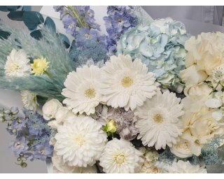 Букет цветов Ледяной шелк  small - 4