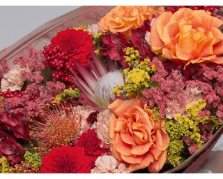 Букет цветов Янтарный всплеск  small - 4