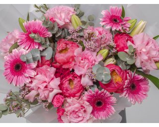 Букет цветов Ягодный крем  small - 4