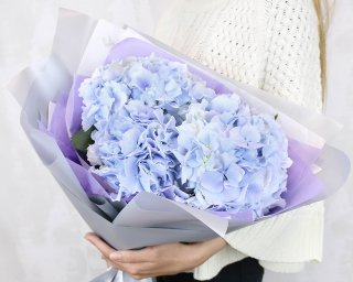 Букет цветов Пушистые облака small - 1